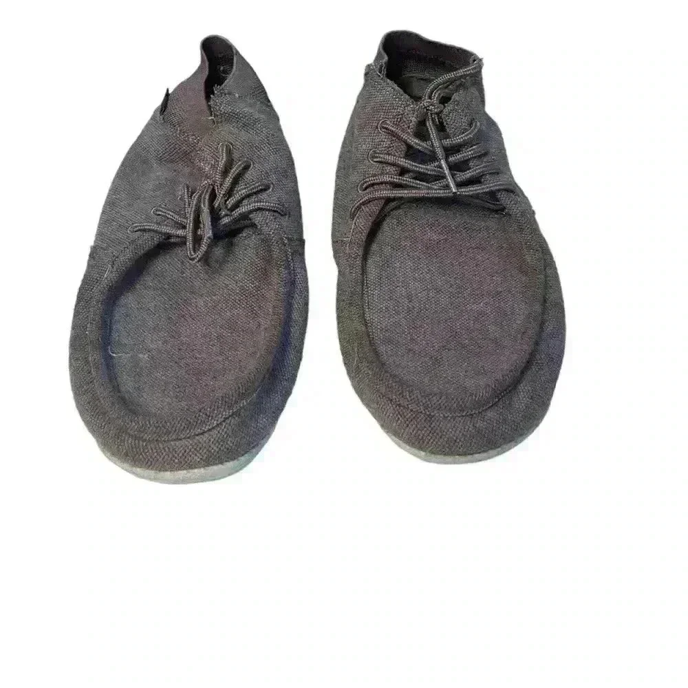 NEW! Hey Dude Wayne Brown Hi-Top Lace-Up Comfort Shoes - Size 13